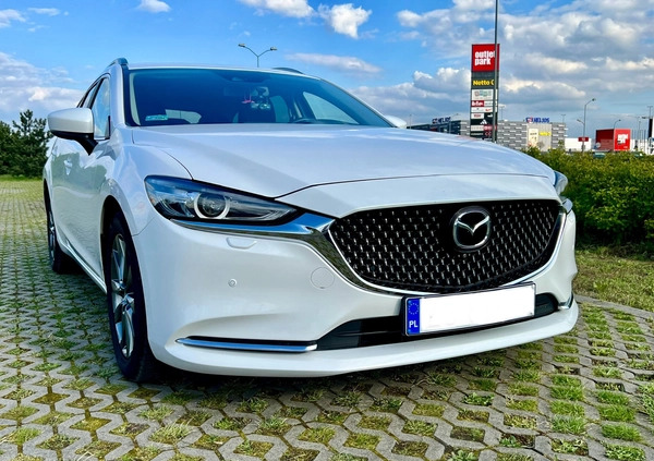 Mazda 6 cena 84900 przebieg: 45185, rok produkcji 2018 z Szczecin małe 46